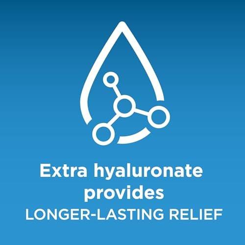BLINK GelTears Augentropfen für trockene Augen – Feuchtigkeitsspendend & Beruhigend bei mittelschwerer bis schwerer Trockenheit – Sofortige Linderung & Lang anhaltende Hydratation für Tag und Nacht – 0,34 Fl Oz