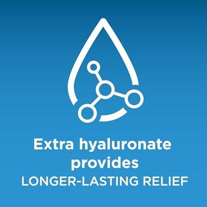 BLINK GelTears Augentropfen für trockene Augen – Feuchtigkeitsspendend & Beruhigend bei mittelschwerer bis schwerer Trockenheit – Sofortige Linderung & Lang anhaltende Hydratation für Tag und Nacht – 0,34 Fl Oz