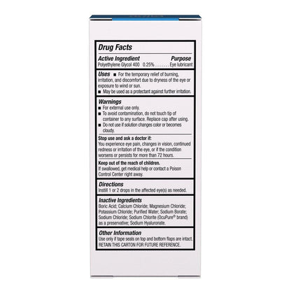 BLINK GelTears Augentropfen für trockene Augen – Feuchtigkeitsspendend & Beruhigend bei mittelschwerer bis schwerer Trockenheit – Sofortige Linderung & Lang anhaltende Hydratation für Tag und Nacht – 0,34 Fl Oz