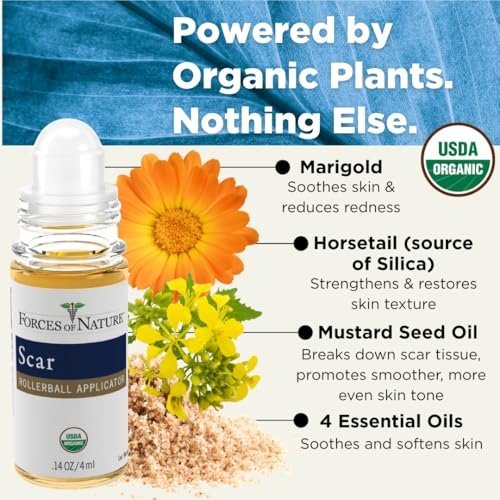 Forces Of Nature Narbenpflege Roll-On Bio 0,14 Fl Oz - Natürliche Narbenreduktion