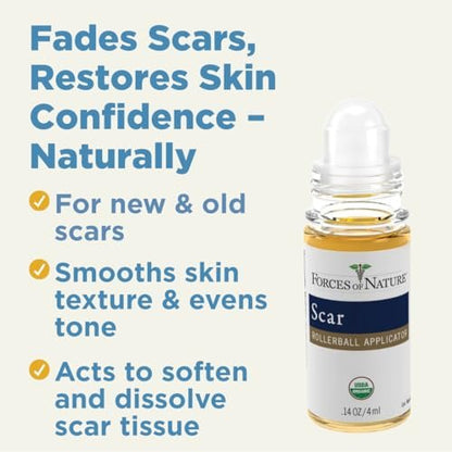 Forces Of Nature Narbenpflege Roll-On Bio 0,14 Fl Oz - Natürliche Narbenreduktion