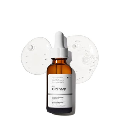The Ordinary Ascorbyl Glucoside Solution 12% – Vitamin-C-Serum für einen ebenmäßigen Teint und antioxidativen Schutz, 30 ml
