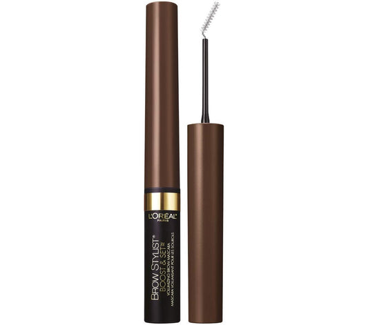 L’Oréal Paris Brow Stylist Boost and Set Augenbrauen-Mascara, Dunkelbrünett, 0,1 Fl Oz
