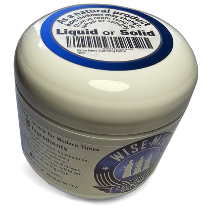 Wise Men Calm Balm - 120 ml. Natürliches ätherisches Öl zur Unterstützung von Entspannung und Aromatherapie