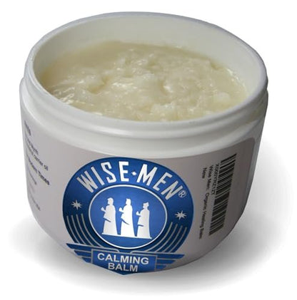 Wise Men Calm Balm - 120 ml. Natürliches ätherisches Öl zur Unterstützung von Entspannung und Aromatherapie