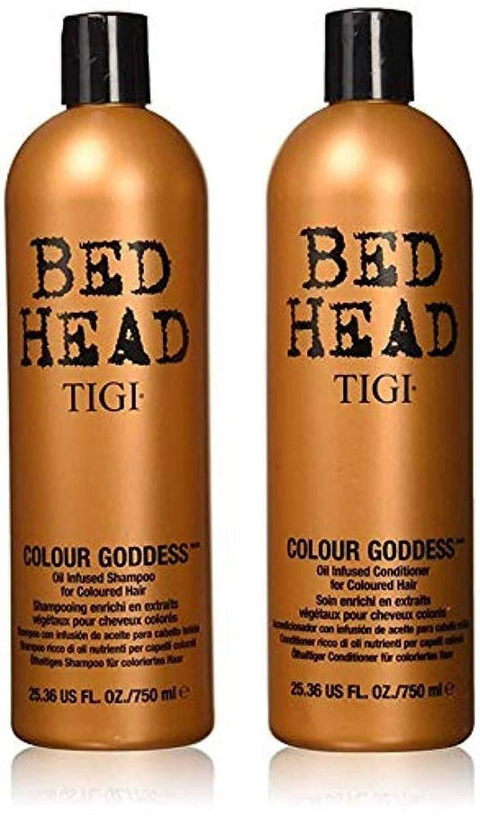 Bed Head Shampoo und Conditioner Set Color Goddess 25,36 Fl Oz (2er-Pack) – Farbpflege für leuchtendes Haar