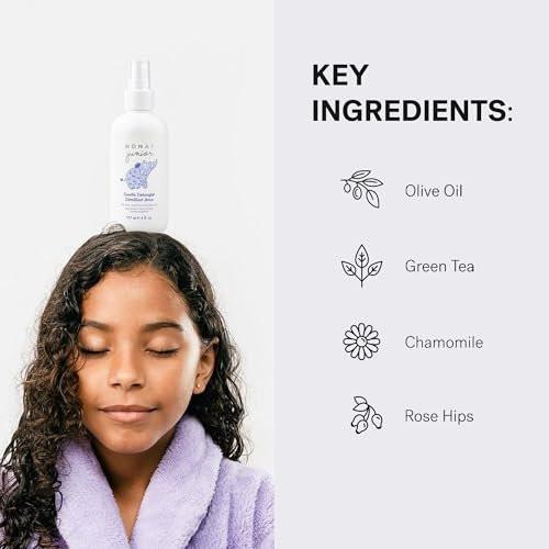 MONAT Junior™ Sanfter Entwirrer – Sanfter und tränenfreier Haarentwirrungsspray für Kinder. Natürlich, sulfat- und parabenfrei – 177 ml / 6 fl. oz.