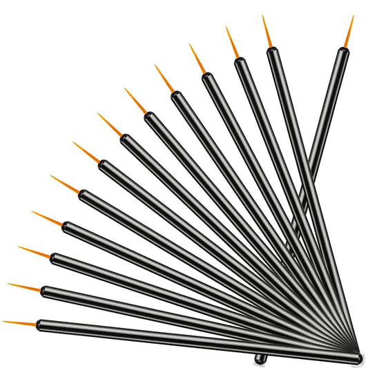 100 Stück Disposable Eyeliner Pinsel – JASSINS Einweg-Augenlid-Applikator, Kosmetik-Eyeliner-Stäbchen für präzises Augen-Make-up