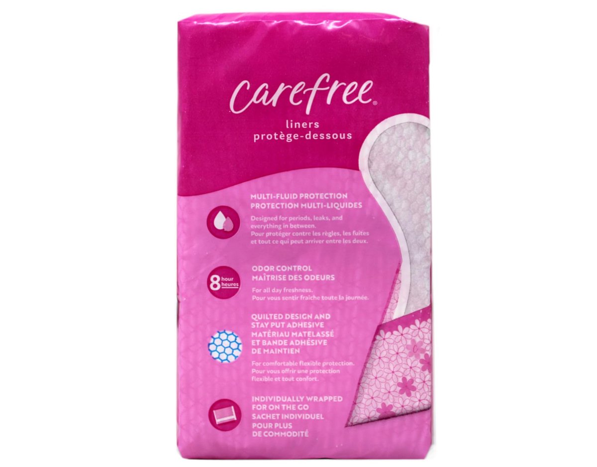 Carefree Acti-Fresh Body Shape Slipeinlagen Dünn To Go Unparfümiert - 60 Einlagen, 3er-Pack