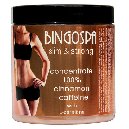 BingoSpa Zimt & Koffein Konzentrat mit L-Carnitin – 250g