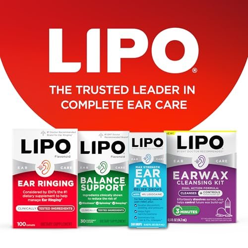 Lipo Flavonoid Tag & Nacht Kombi-Set – Tinnitus Linderung bei Ohrensausen – Lipo Flavonoid Plus & Lipo Flavonoid Nacht mit Melatonin & Vitamin C, 90 Kapseln