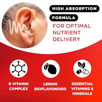 Lipo Flavonoid Tag & Nacht Kombi-Set – Tinnitus Linderung bei Ohrensausen – Lipo Flavonoid Plus & Lipo Flavonoid Nacht mit Melatonin & Vitamin C, 90 Kapseln