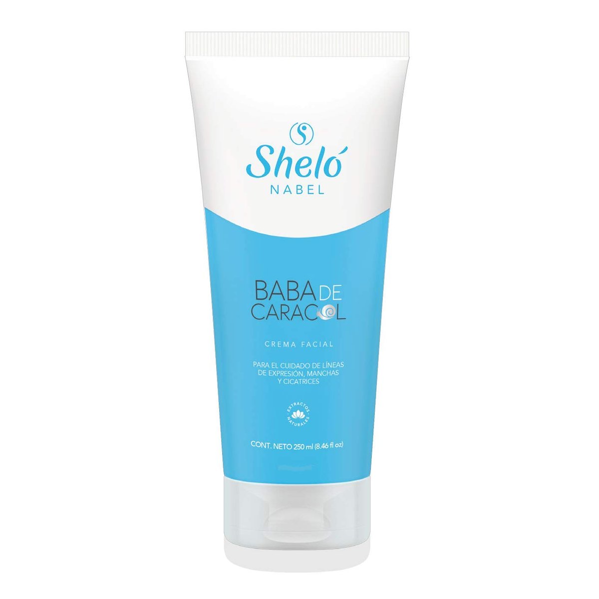 Sheló NABEL Baba de Caracol - Gesichtscreme mit Schneckenschleim, 9,3 Fl Oz