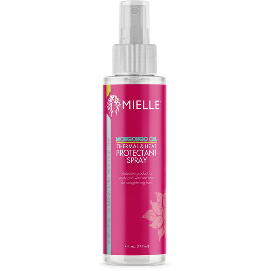 Mielle Organics Mongongo Oil Thermal & Heat Protectant Spray – Hitzeschutzspray für alle Haartypen, 118 ml