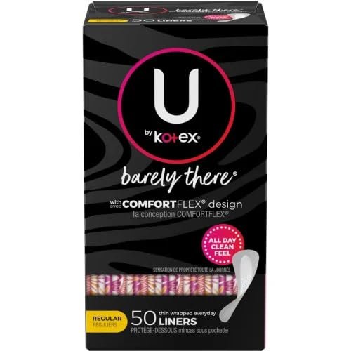 U by Kotex Barely There Dünne Linien - 50 Stück, 3er-Pack