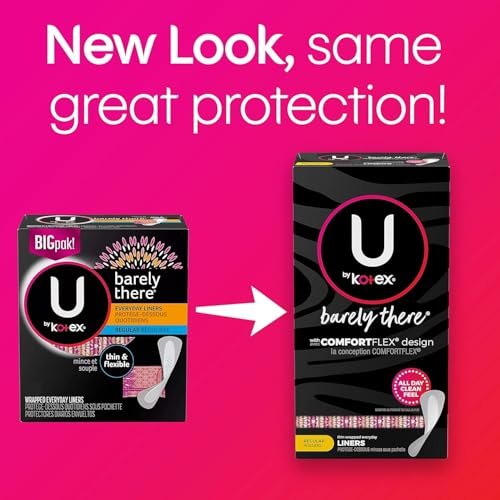 U by Kotex Barely There Dünne Linien - 50 Stück, 3er-Pack