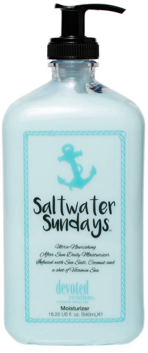 Devoted Creations Saltwater Sundays Feuchtigkeitscreme 18,25 oz – Reichhaltige Pflege für sonnenverwöhnte Haut