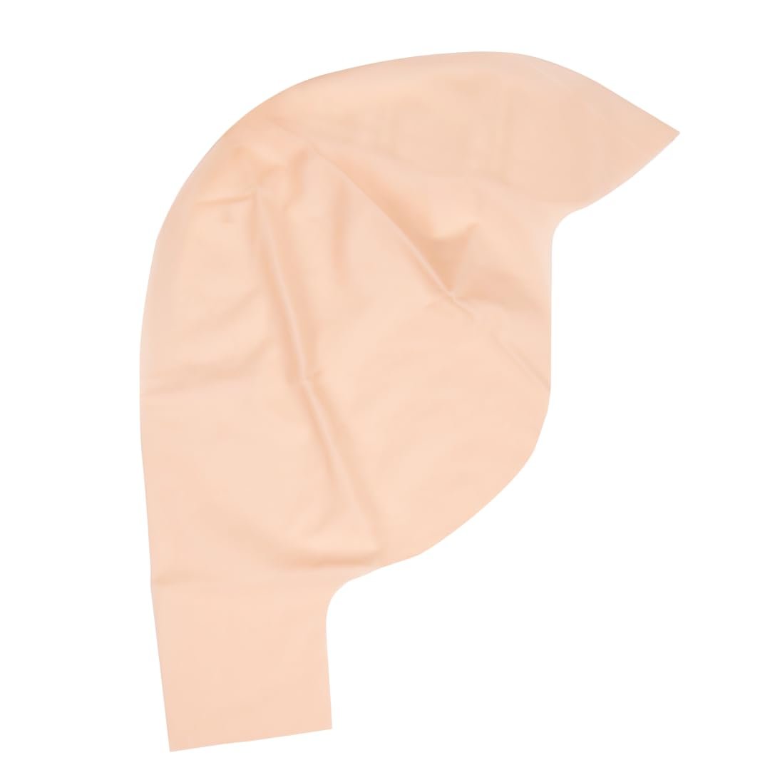 Kangaroo Latex Glatzkopf-Kappe für Erwachsene - Realistische Beige Hautkopf-Kappe für Männer und Frauen - Perücke-Zubehör für Theater, Cosplay und Verkleidung