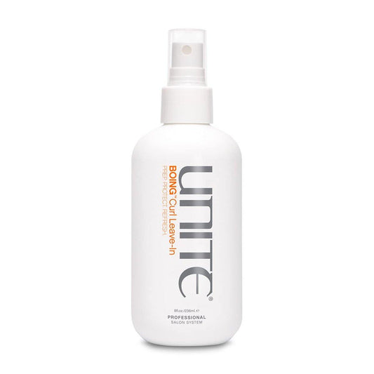UNITE Hair – BOING Curl Leave-In – Leichter entwirrender Spray für Feuchtigkeit, Definition & Frizz-Kontrolle – Für welliges, lockiges & krauses Haar – UV- & Hitzeschutz – 237 ml