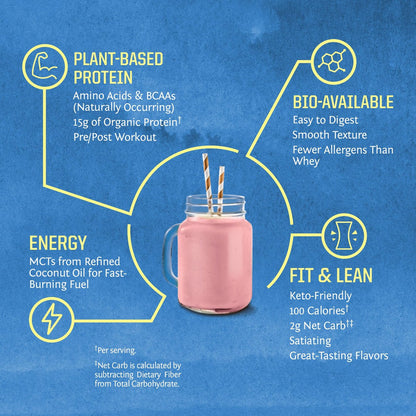 Sunwarrior Warrior Blend Bio-Pflanzenprotein mit Beeren, 13,2 Unzen