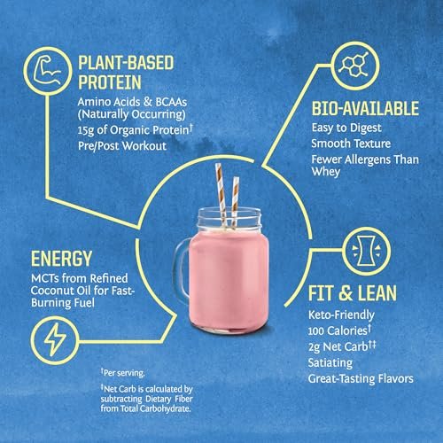 Sunwarrior Warrior Blend Bio-Pflanzenprotein mit Beeren, 13,2 Unzen