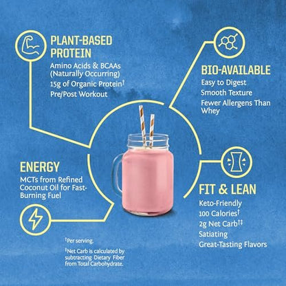 Sunwarrior Warrior Blend Bio-Pflanzenprotein mit Beeren, 13,2 Unzen