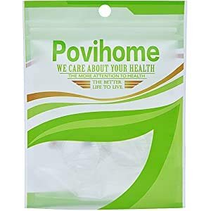Povihome 6er-Pack Gel-Zehenspreizer (1,5 cm dick), Ballenkorrektur für überlappende Zehen (1./2. Zeh), Silikon-Zehenspreizer mit weichem Gel-Futter zur Linderung von Hallux- und Ballenschmerzen