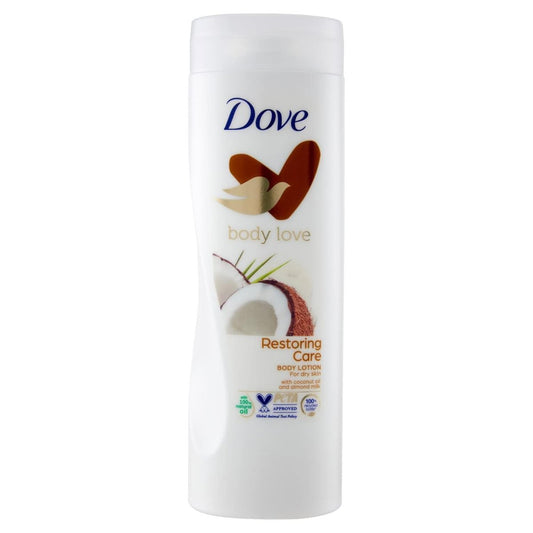 Dove Restoring Ritual Body Lotion mit Kokosöl & Mandelmilch 400 ml