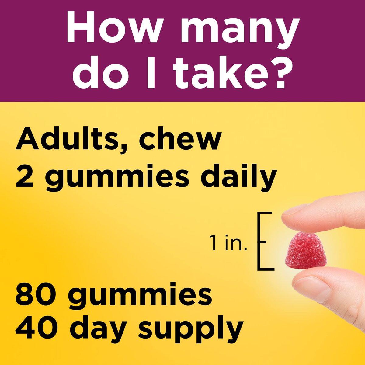 Nature Made Frauen Multivitamin-Gummis mit Omega-3, 80 Stück, 40 Tage Vorrat