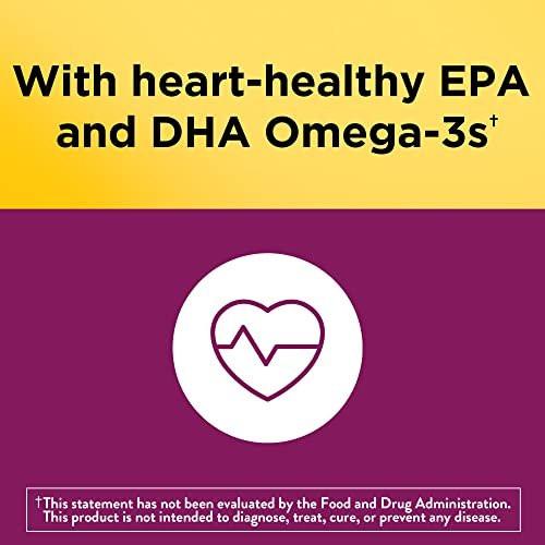 Nature Made Frauen Multivitamin-Gummis mit Omega-3, 80 Stück, 40 Tage Vorrat