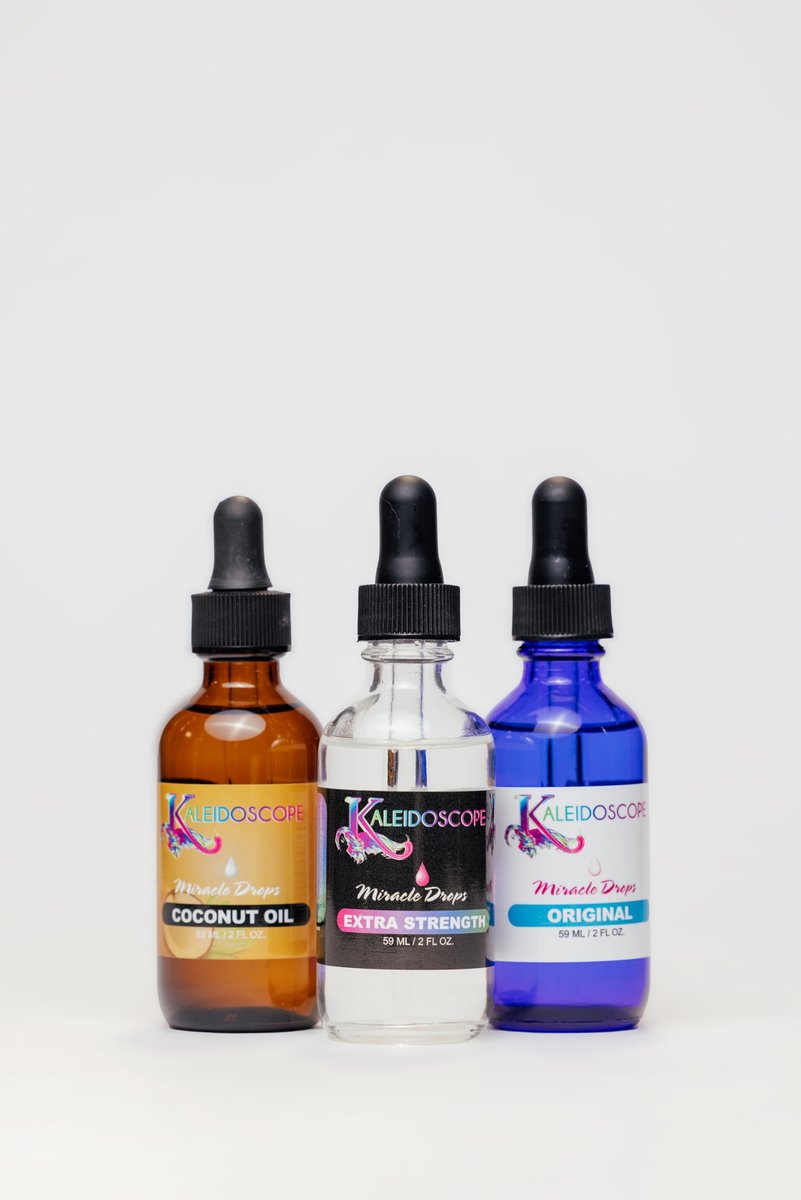 Kaleidoscope Miracle Drops – Schnell einziehendes Haaröl gegen trockene Kopfhaut & für Haarwachstum – 2er-Pack (2 x 59 ml)