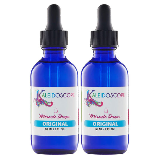 Kaleidoscope Miracle Drops – Schnell einziehendes Haaröl gegen trockene Kopfhaut & für Haarwachstum – 2er-Pack (2 x 59 ml)