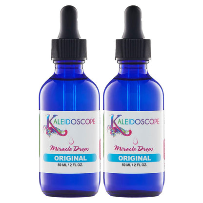 Kaleidoscope Miracle Drops – Schnell einziehendes Haaröl gegen trockene Kopfhaut & für Haarwachstum – 2er-Pack (2 x 59 ml)