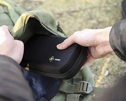 SHBC Insulin-Kühltasche für Diabetiker – isolierte Kühltasche mit 2 Kühlakkus, schwarz