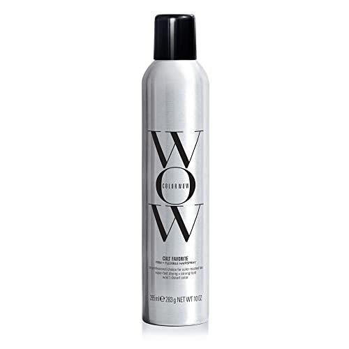COLOR WOW Cult Favorite Firm + Flexible Hairspray – Leichter Halt den ganzen Tag, feuchtigkeitsresistent, Hitzeschutz, UV-Schutz, nicht steif, nicht klebrig, bürstbar, nicht vergilbend – 283 g