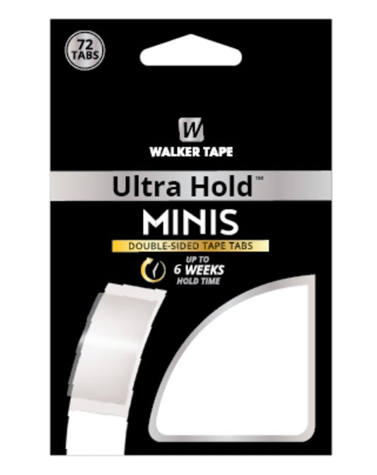 Walker's Ultra Hold Mini Tab, doppelseitiges Klebeband, 72 Stück (2er-Pack), Weiß