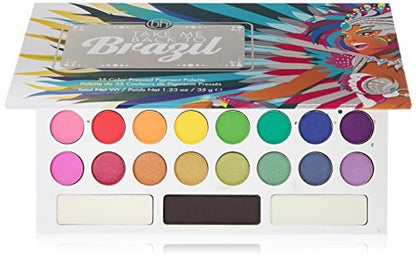 bh Cosmetics 35 Farben Lidschattenpalette Take Me Back To Brazil – Pressed Pigment, 8,3 oz