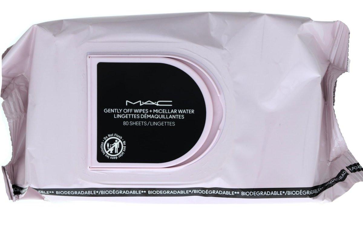 MAC Gently Off Wipes + Mizellenwasser – Sanfte Make-up-Entfernungstücher