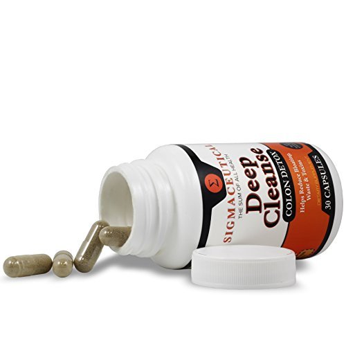 Sigmaceutical 1-Tages-Darmreinigung – Detox & Abführmittel – 30 Kapseln