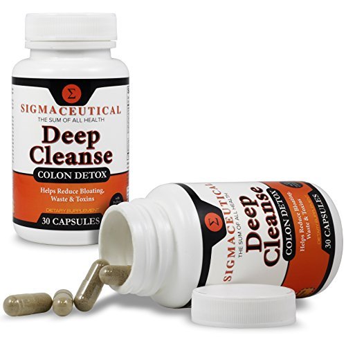 Sigmaceutical 1-Tages-Darmreinigung – Detox & Abführmittel – 30 Kapseln