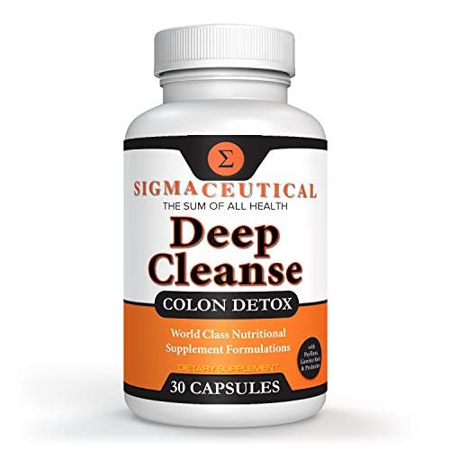 Sigmaceutical 1-Tages-Darmreinigung – Detox & Abführmittel – 30 Kapseln