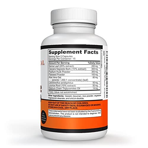 Sigmaceutical 1-Tages-Darmreinigung – Detox & Abführmittel – 30 Kapseln