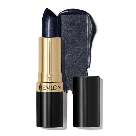 Revlon Super Lustrous Lippenstift, Cremige Formel für weiche, voller aussehende Lippen, gepflegtes Gefühl, 043 Midnight Mystery, 4,2 g