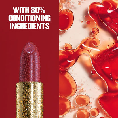 Revlon Super Lustrous Lippenstift, Cremige Formel für weiche, voller aussehende Lippen, gepflegtes Gefühl, 043 Midnight Mystery, 4,2 g