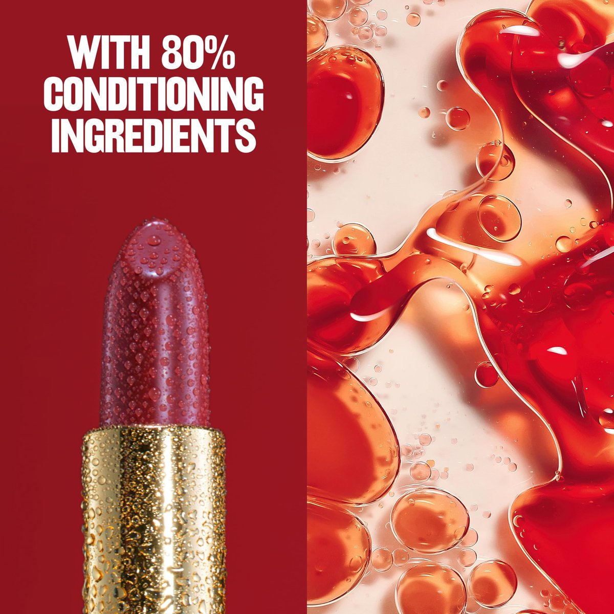 Revlon Super Lustrous Lippenstift, Cremige Formel für weiche, voller aussehende Lippen, gepflegtes Gefühl, 043 Midnight Mystery, 4,2 g