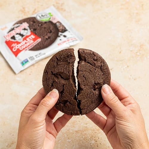 Lenny & Larry's Protein Cookie, Big Time Brownie, Chewy Soft Baked, 8g pflanzliches Protein, vegan, non-GMO, ballaststoffreich, 2 Unzen (Packung mit 12)