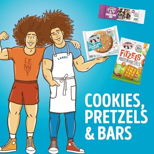 Lenny & Larry's Protein Cookie, Big Time Brownie, Chewy Soft Baked, 8g pflanzliches Protein, vegan, non-GMO, ballaststoffreich, 2 Unzen (Packung mit 12)