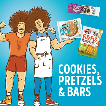 Lenny & Larry's Protein Cookie, Big Time Brownie, Chewy Soft Baked, 8g pflanzliches Protein, vegan, non-GMO, ballaststoffreich, 2 Unzen (Packung mit 12)
