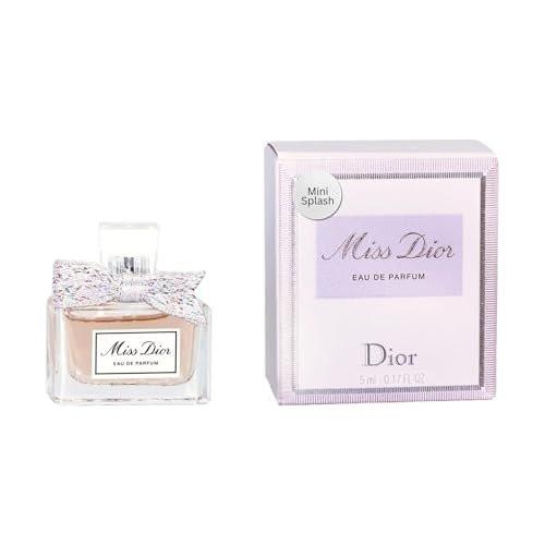 Miss Dior Eau de Parfum Mini Splash für Damen, 0,17 Unzen – Der ikonische Duft im praktischen Reiseformat