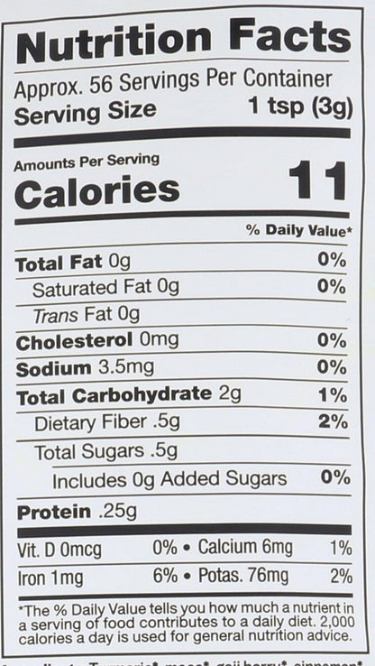 Sunfood Superfoods Bio Golden Milk Super Blend – Kurkuma Latte Pulver mit Ingwer, schwarzem Pfeffer, Zimt & Kardamom, vegan, USDA Bio, glutenfrei – 170 g